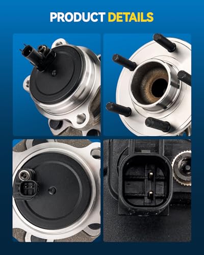 Image of PHILTOP 512466 x1 Rear Wheel Bearing Hub Assembly for Ford Focus