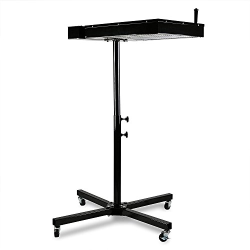 EOKEXAutovictoria Flash Dryer Secador 46 cm x 46 cm Silk Screen Printing Secador de Flash 2000W Flash Cure ajustable Stand T-Shirt de Curado Con Caja De Control Eléctrico Cover