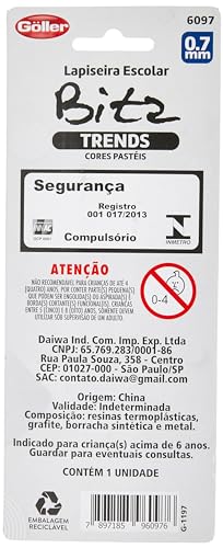 LAPISEIRA BITZ TREND 0.7MM - 12 BLISTER