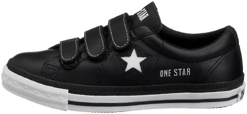 converse one star leather 3 strap velcro ox