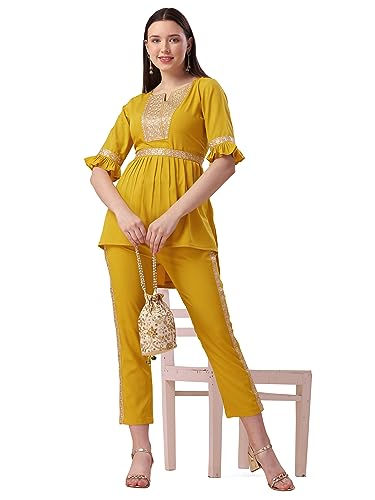 Image of NAINVISH Womens Top with Pant