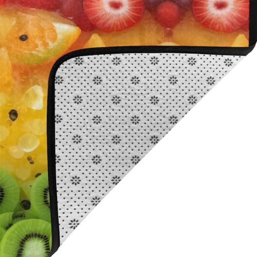 Tapis de sol en flanelle anti glissade pour sol sec et propre - 5
