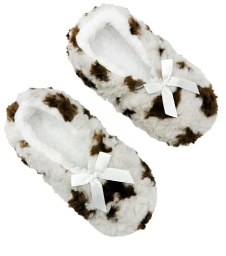 Pantoufles fausse fourrure femme contre les pieds froids en hiver