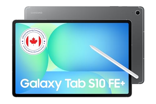 تابلت تاب اس 10 اف اي بلس رمادي 256 جيجا بالذكاء الاصطناعي شاشة 13 بوصة 90 هرتز وكاميرا 13 ميجابكسل بتصنيف IP68 وقلم ستايلس متضمن من سامسونج جالاكسي (اصدار كاد)