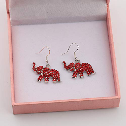 CHOORO Red Elephant Charm Bracelet Gift Greek Sorority3