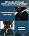 Jsnorklet Womens Wetsuit, 3mm Back Zip Full Wetsuit for Diving Swimming