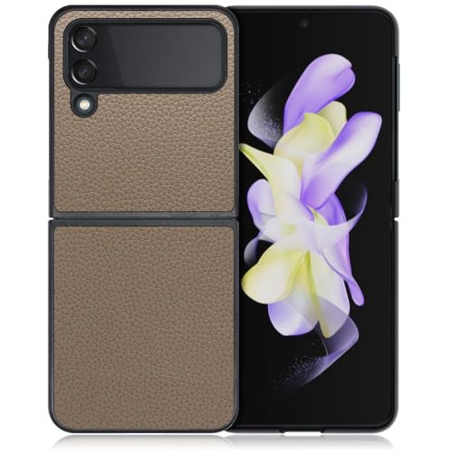 LOOF Luxury-Shell Series Galaxy Z Flip4 / SC-54C / SCG17 �w�� �P�[�X �J�o�[ �n�[�h�J�o�[ �n�[�h�P�[�X �X�}�z�P�[�X �{�v �J�W���A�� ������� �u�����h �l�C �}�O�l�b�g���� [�O���[�W��]