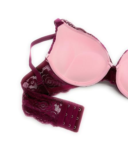 6 pcs ADD 2 Cup Thick Padding Extreme Double Pushup 32B-40C Bra4