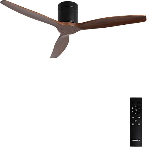 CREATE WINDCALM NATURAL WOOD M/Ventilateur de plafond noi…