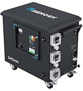 Renogy Power Station 4800Wh 3500W AC Outlet, LiFePO4 Backup Battery Expandable Combiner Box, Sola...