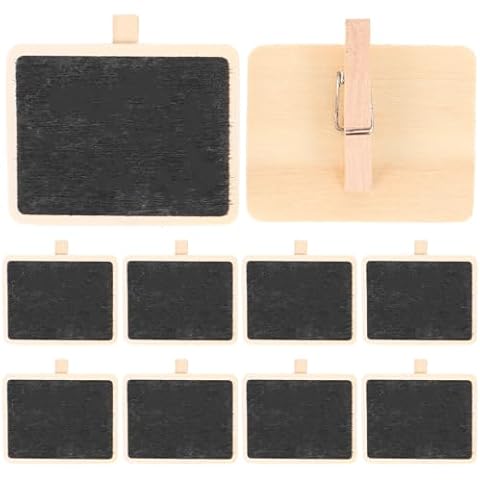 Healifty 10PCS Chalkboard Clips Cover