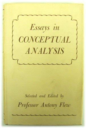 Essays in Conceptual Analysis B0006DC0J0 Book Cover