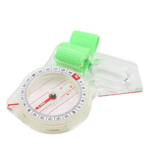 Brújula de orientación con escala luminosa plástico ABS miniatura 6