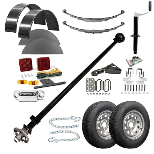 The Trailer Parts Outlet - 1110-6' x 10' Single Axle