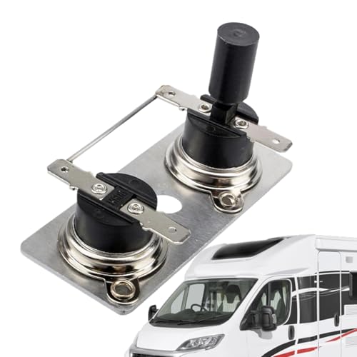 Termostato Para Calentador De Agua,Corte Térmico 120V Para Calentador De Autocaravana - Repuesto De Botón Controlador De Encendido Para Evitar Sobrec Calentamiento
