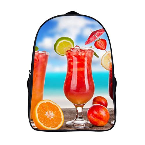 Sac à dos personnalisé pour enfants Cocktail Travel (40x28x16cm) pour l'école