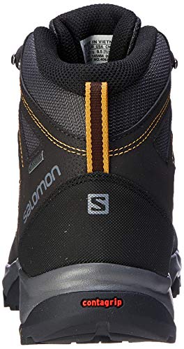 Bota SALOMON Leighton Mid GTX Masculino Cinza/Grafite/Marinho 40