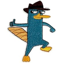 Ferb and Phineas Cartoon Character 3 Inches Tall Embroidered Patch