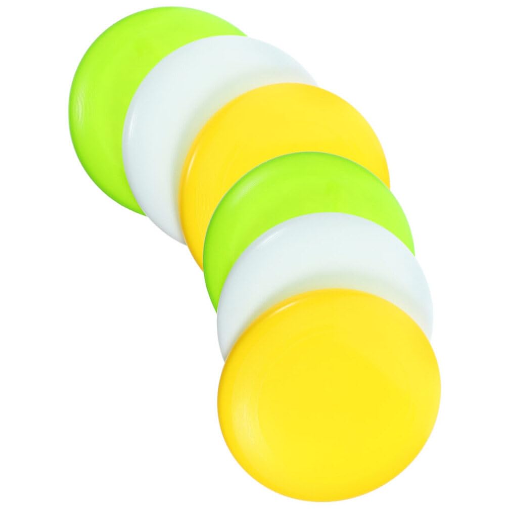 Milisten 6pcs Softball Training Discs Non- Pitching Tools for Technique Improvement Pe Material Vibrant Colors for Enhanced Visibility for and Players
