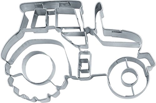 Staedter Emporte-pièce en Forme de Tracteur en Acier Inoxydable Argenté 30 x 30 x 30 cm