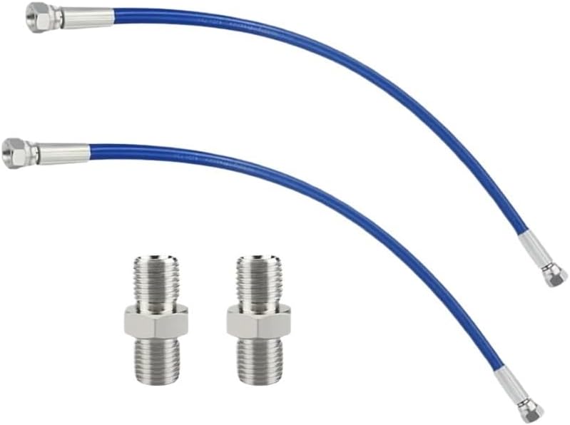 A74E-1.65FT/50Cm Whip Hose&Connectors for 490 495 595 390 395 Sprayer-High Pressure Airless Replacement Side Tube Accessories