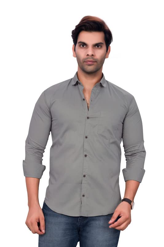Image of Men's Cotton Regular Fit Fullsleeves Fomal Shirt