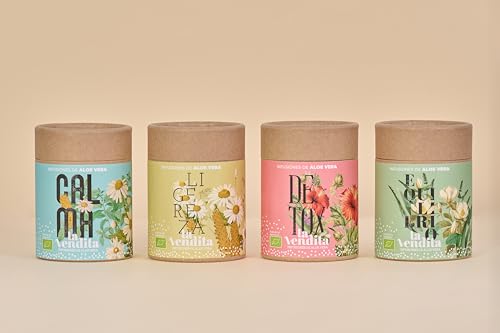 La Vendita - Infusión Ecológica con Aloe Vera para Bienestar Digestivo, Mezcla Suave y Natural, 85g, Alivio de Digestiones Pesadas, Té de Hierbas para Después de Comidas - imagen 4