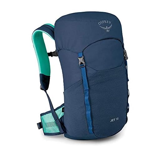 Jet 18 Kid's Hiking Backpack, Wave Blue