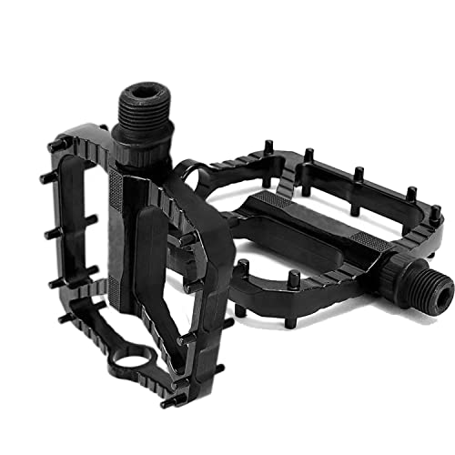 Pedales MTB Ultraligera Pedales Bicicleta Montaña Aluminio Pedales Plataforma MTB Antideslizante Pedales Bici Eje DU 9/16 Pulgadas para Bicicleta Plegable de Carretera,BMX (Modelo 1) Cover