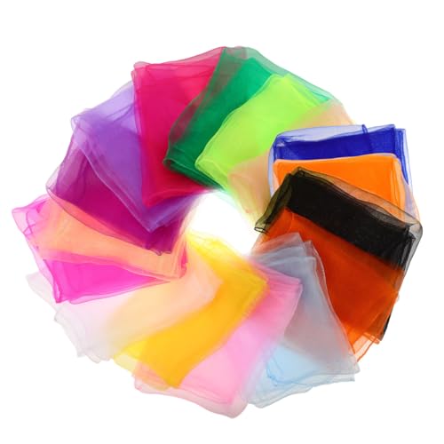 Pañuelo cuadrado nylon Artibetter contra desorden en danza escolar 16 unidades