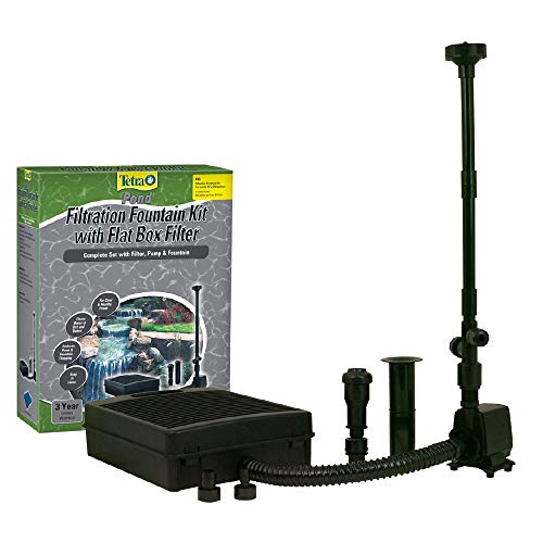 Tetrapond Filtration Fountain Kit, Includes 3 Fountain Attachments, 75 To 250 Gallons #TOP3
