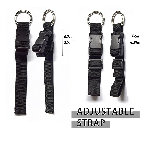 Image of 4 Pieces Luggage Nylon Straps Suitcase Belts to Attach Suitcase bumbag Extender Strap Adjustable Luggage Straps for suitcases