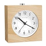 aplicacion alarma despertador para pc 【DESPERTADOR ANALÓGICO】Exquisita artesanía en madera y estilo retro, nuestro reloj despertador analógico es la mejor decoración para hogar, dormitorio u oficina. Las manecillas negras y plateada se combinan con la esfera blanca y números claras para facilitar la lectura.