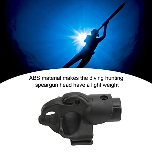 Demeras Speargun Head, Fish Spearfishing Muzzle Accurate High Strength Wear for Underwater - Thumbnail 4