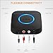 [Upgraded] 1Mii B06 Plus Bluetooth Receiver, HiFi Wireless Audio Adapter, Bluetooth 5.3 Receiver with 3D Surround aptX HD aptX Adaptive for Home Music Streaming Stereo System