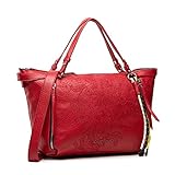 Bolso con bordado Desigual BOLS_Rising Libia, Mano Bag para Mujer, Rojo, Einheitsgröße