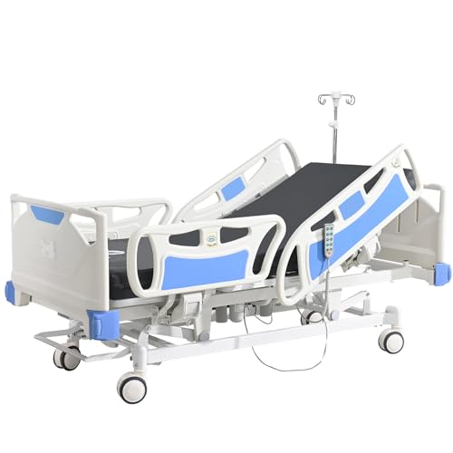 OLERN Premium 5 Function Full Electric ICU Hospital Bed with