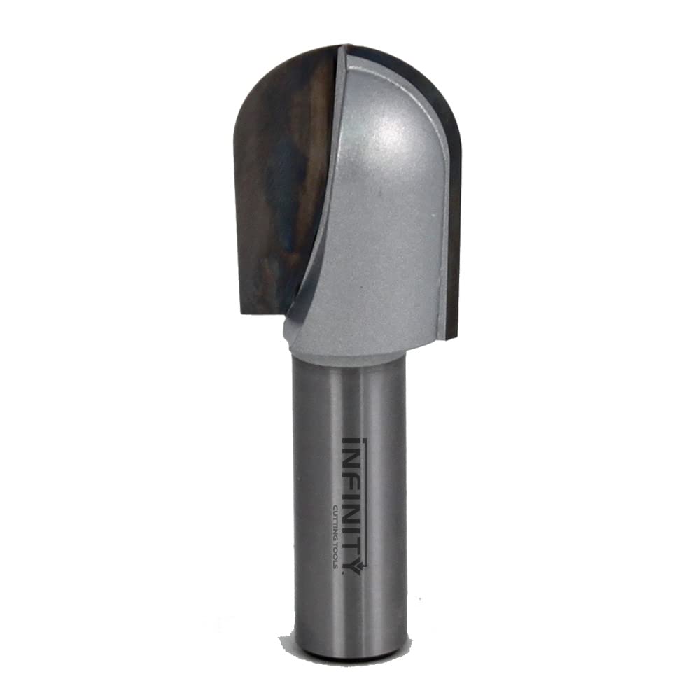 Infinity Colonial Router Bit - 1/2 Shank Baseboard End Cap For Woodworking
