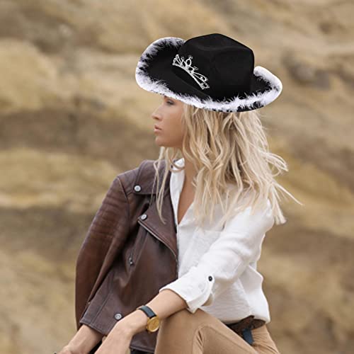 Chapéu do menino da vaca | cowboy noiva com abpenas com coropenas,Artigos festa para crianças, crian