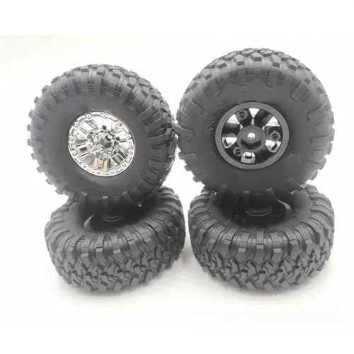 Pièces de Rechange WLtoys 124018 : Grands Pneus pour Courir sur Sable et Terre