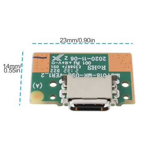 2 piezas placa puerto carga Type-C para tablet ONN miniatura 4