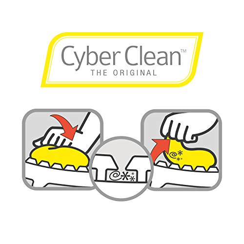 CYBER CLEAN Home & Office masa czyszcząca 500 g – żel do czyszczenia, środek do czyszczenia klawiatury, wielokrotnego użytku, do gospodarstwa domowego, elektroniki, samochodu i strukturalnych powierzchni, usuwanie kurzu