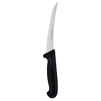 Messermeister Pro Series 6 Flexible Curved Boning Knife - German X50 Stainless Steel & NSF-Approved PolyFibre Handle - 15-Degree Edge, Rust Resistant & Easy to Maintain - Made in Portugal