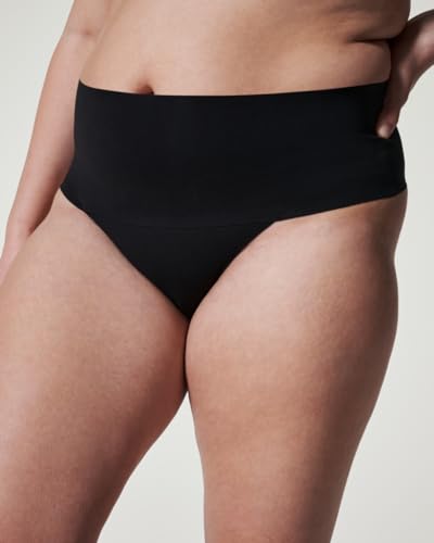 Image of SPANX SPANXsupersmooth Undie-tectable Thong - Comfortable Core Control - Invisible Shapewear - Women No Show Thong Underwear
