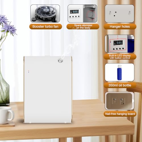 Difusor aromático eléctrico Oscentpro 350ml Bluetooth miniatura 6