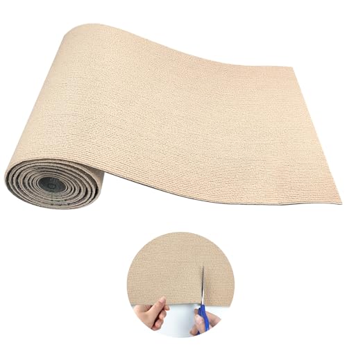 Alfombra Adhesiva Rascadora para Gatos Beige 78.7x15.8" miniatura 1