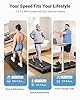 THERUN Walking Pad with Longer Running Belt, Portable Mini Treadmills for Home/Office, Walking Pad Treadmill 2.5HP, Walking Jogging Machine with 300 lbs Weight Capacity Remote Control LED Display