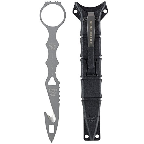 Benchmade - SOCP 179 Rescue Tool with Black Sheath, Hook, Oxygen Wrench, and Carbide Glass Breaker (179GRY)