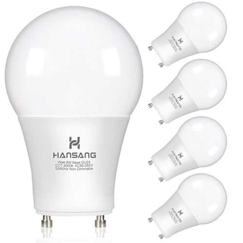 hansang GU24 LED Light Bulb 9W Equivalent 100W