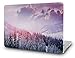 KEC Laptop Case for MacBook Air 13" Plastic Case Hard Shell Cover A1466 / A1369 (Snow Mountain 2)